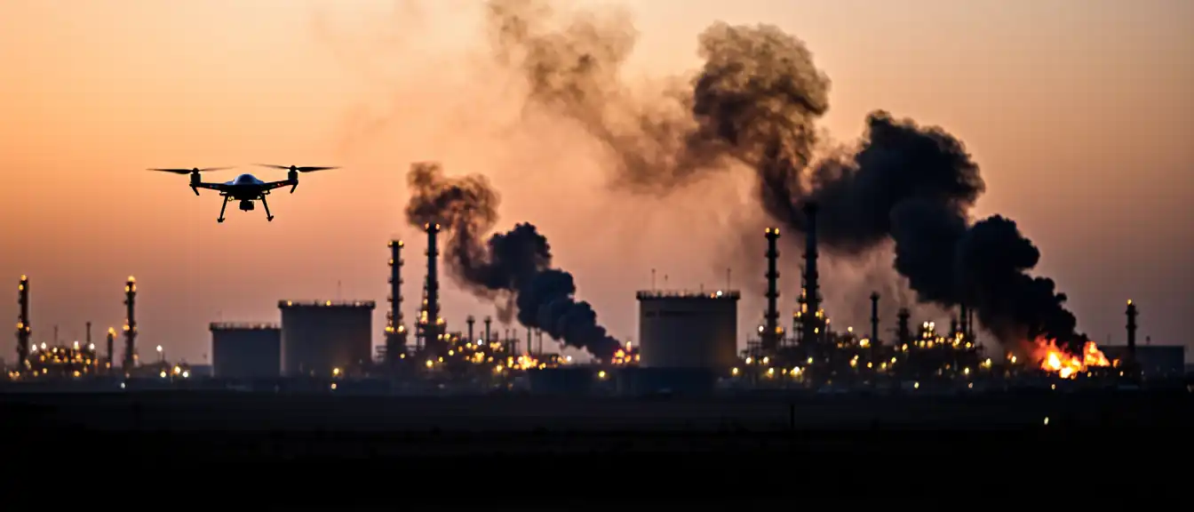 Удар по энергетике: йеменские повстанцы атаковали нефтеперерабатывающий завод в Саудовской Аравии
