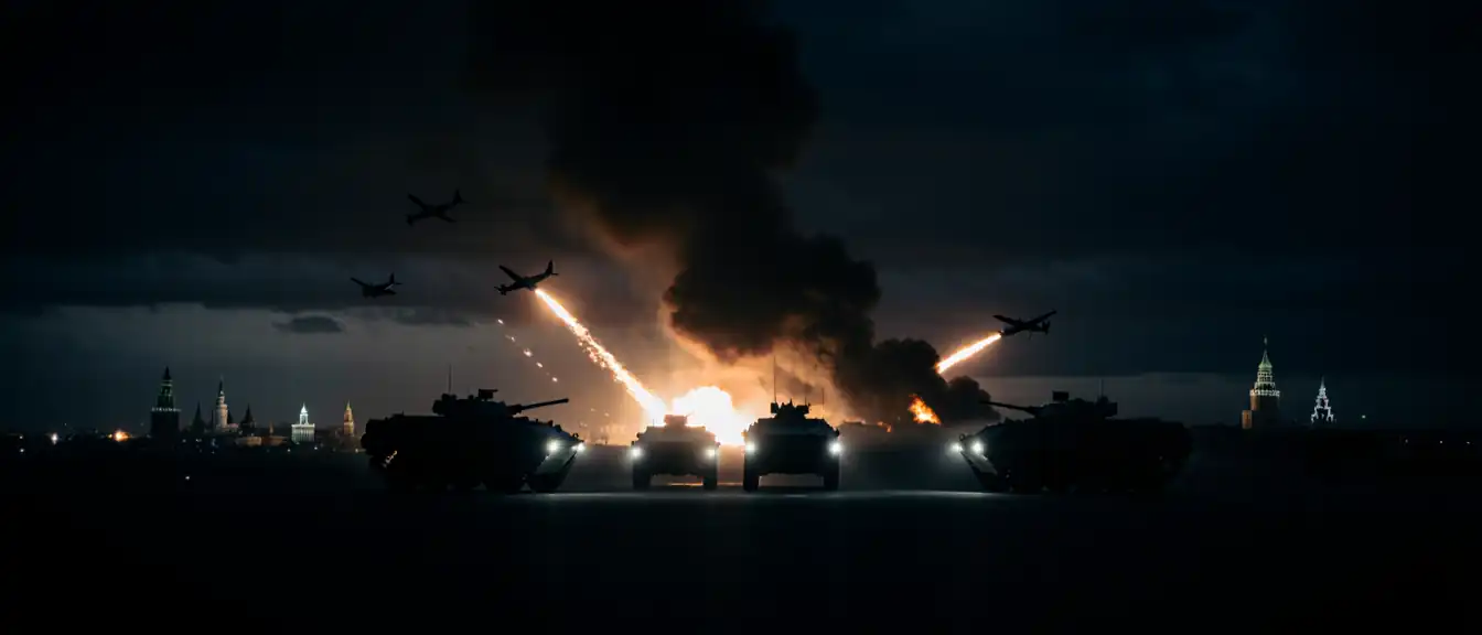 Ночной налет на столицу: число перехваченных беспилотников увеличилось до двадцати пяти