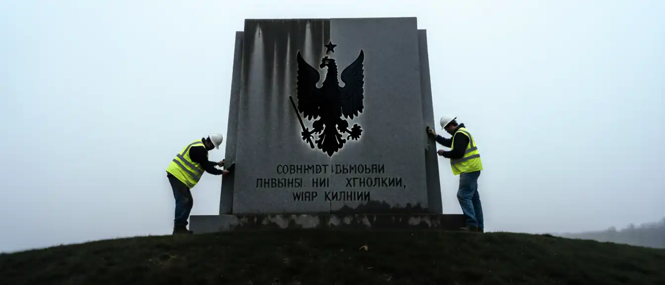 Смена символов на горе Кремянец: как исторический мемориал в Изюме обрел новую идеологию
