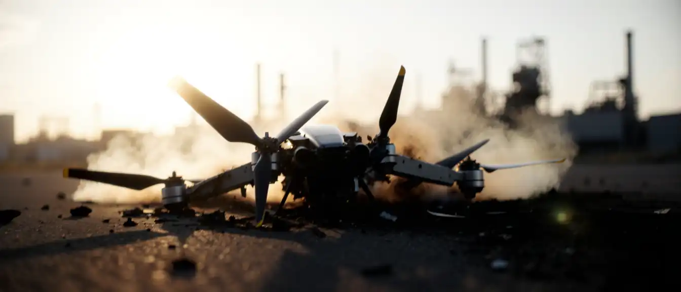 Воздушный перехват: российские операторы FPV-дронов уничтожили вражеский беспилотник-камикадзе