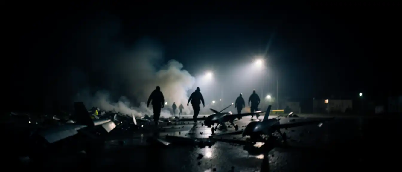 Ночной налет на Подмосковье: ПВО отразила атаку беспилотников