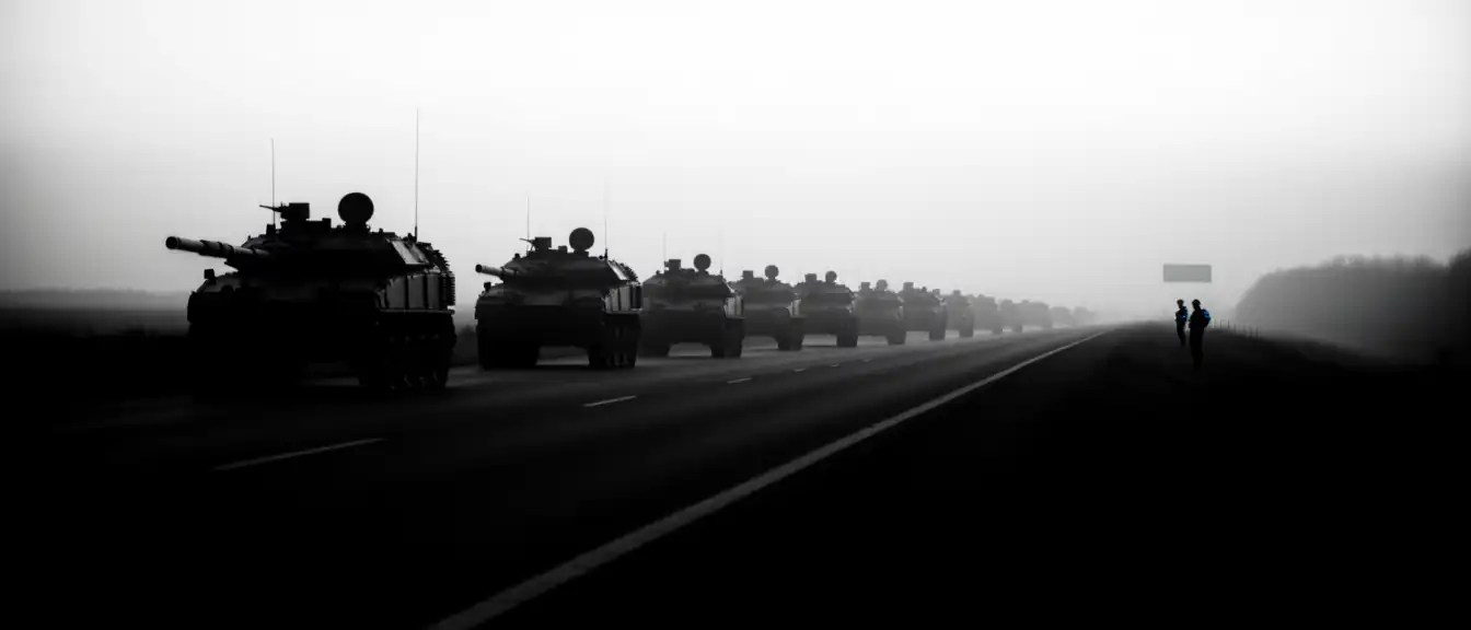 Бронетехника на дорогах Литвы: усиление присутствия НАТО у границ с Калининградом и Белоруссией