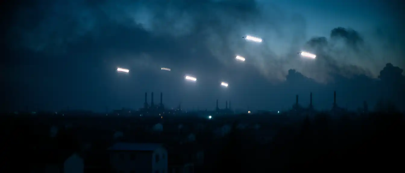 Небо над Закамской зоной Татарстана вновь под огнем беспилотников