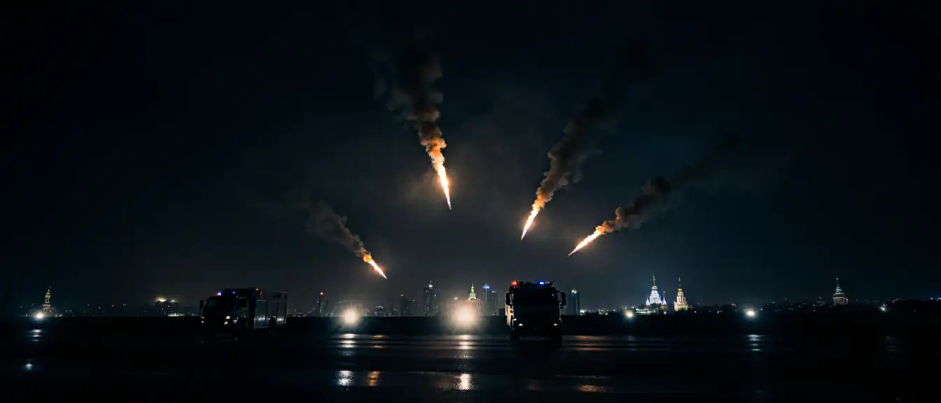 Ночная атака на столицу: подмосковное небо очистили от девяти дронов