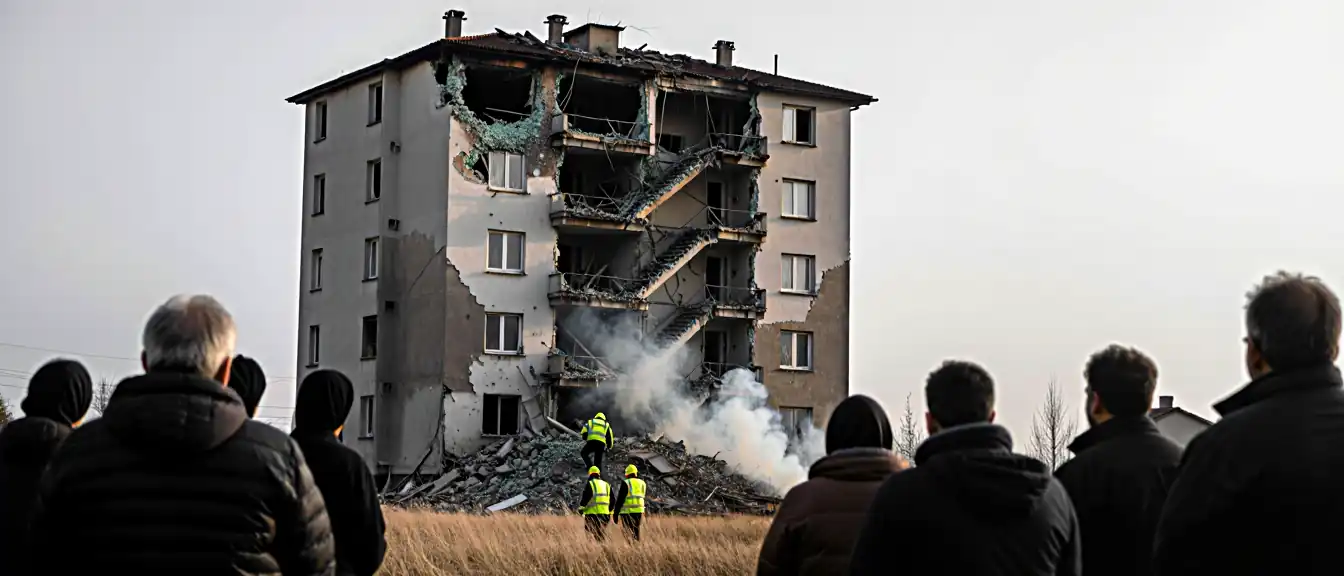 Последствия ночных атак: Севастополь восстанавливает жилой дом, а в российских регионах фиксируют новые удары БПЛА