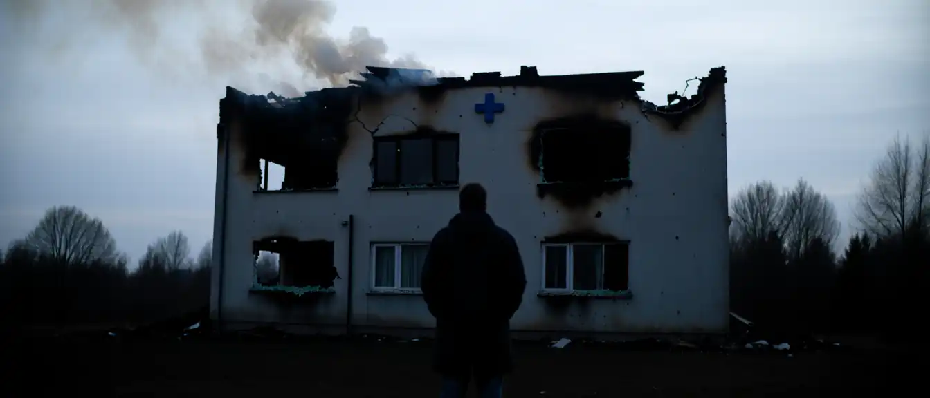 Последствия удара беспилотников: в Славянском районе пострадало медицинское учреждение
