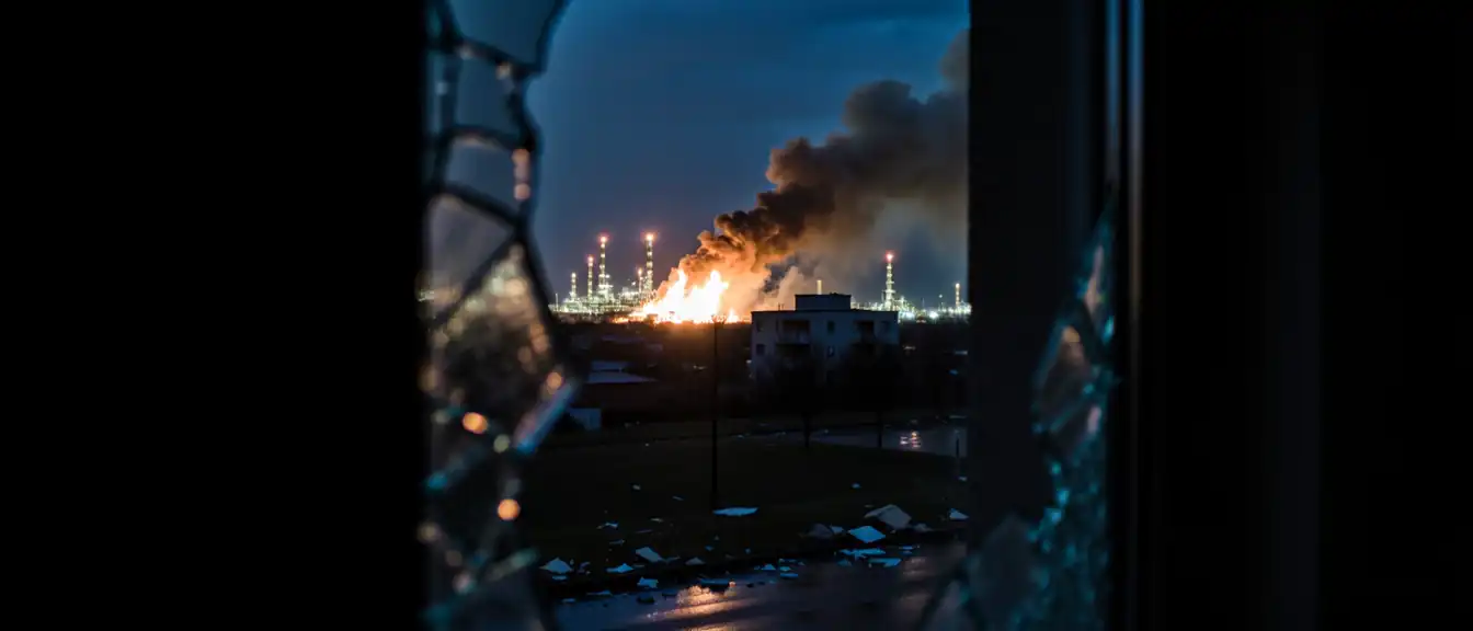 Повреждения нефтеперерабатывающего завода и разрушения в жилых домах стали итогом массированного налета БПЛА на Ярославскую область