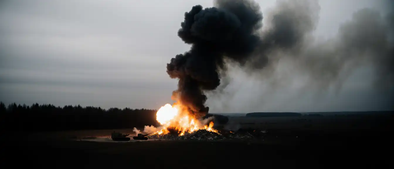 Разведка обнаружила и ликвидировала склад снарядов ВСУ в Харьковской области с помощью беспилотников