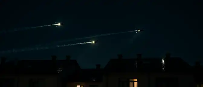Небо под прицелом: Запорожье отражает массированную атаку беспилотников