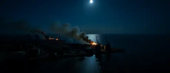Удар по логистике: в порту Черноморска уничтожена военная инфраструктура