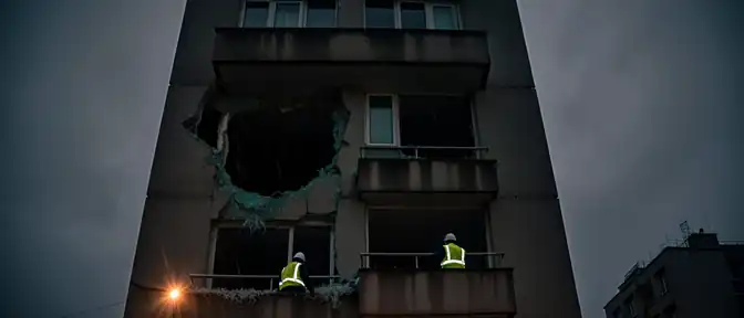 Удары БПЛА по Уфе: власти Башкирии пообещали оперативный ремонт поврежденного дома