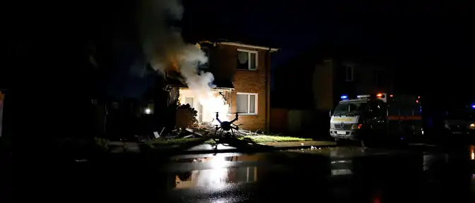 Удар по мирной жизни: в Керчи беспилотник попал в частный сектор
