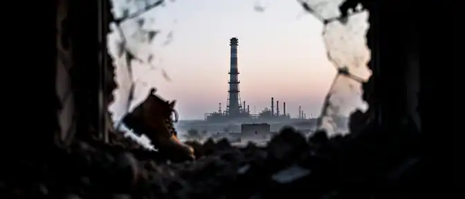 Удар беспилотника по Горловке: ранение мирного жителя и угроза промышленному узлу