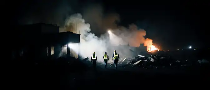 Ночная атака на промышленность Самарской области: последствия ликвидируют экстренные службы