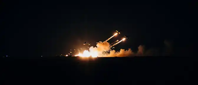 Массированный налет беспилотников: российские системы ПВО отразили беспрецедентную атаку