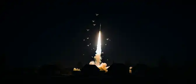 Ночная атака на Тульскую область: восемь беспилотников уничтожены в небе над регионом
