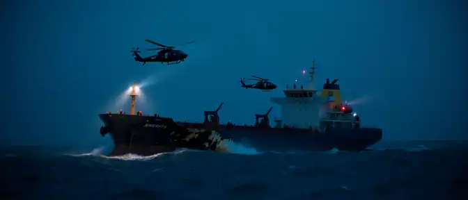 Ночной инцидент в Черном море: угольный сухогруз из США попал под удар в нейтральных водах