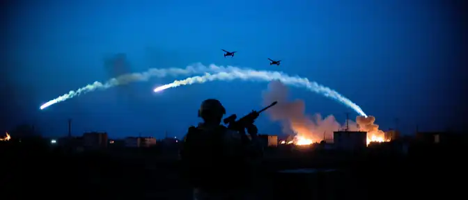 Десяток и более вражеских БПЛА перехвачены в небе над Донецкой Народной Республикой