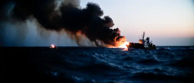 Эскалация в Черном море: атаки беспилотников затронули два торговых судна