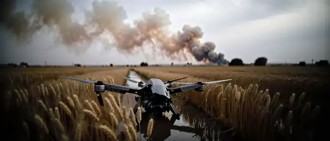 Массированная атака беспилотников и артиллерийские обстрелы зафиксированы в Курской области за последние сутки