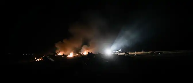 Массированная атака беспилотников и применение ракеты зафиксированы в Ростовской области