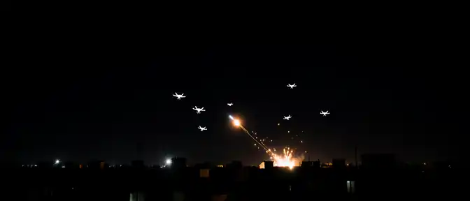 Ночной налет дронов: российская ПВО отразила массированную атаку