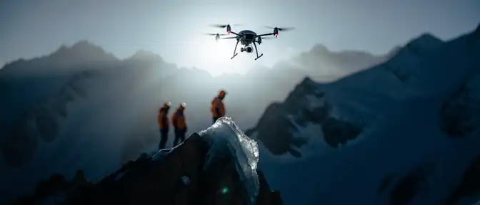 Поисковые операции с использованием беспилотников в горах Киргизии могут стоить до 1500 долларов в сутки