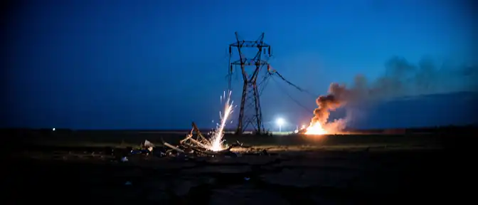 Последствия атаки беспилотников в Краснодарском крае: обрыв линий электропередачи и человеческие жертвы в Северском районе