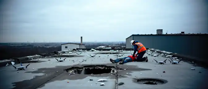 Ранение человека и удары по заводу: последствия атаки беспилотников в Пермском крае