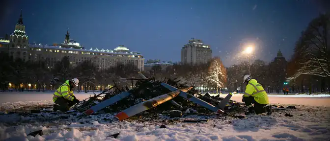 Силы ПВО нейтрализовали более 150 беспилотников в небе над Москвой за несколько часов