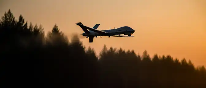 Траектория польского разведывательного БПЛА Safran S-15 Patroller пролегала вдоль границы с Белоруссией