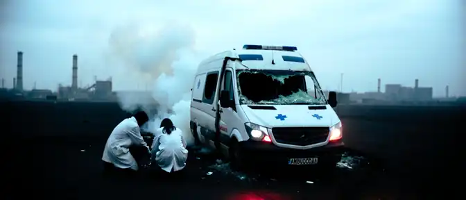 Трагедия в Энергодаре: беспилотник атаковал автомобиль скорой помощи